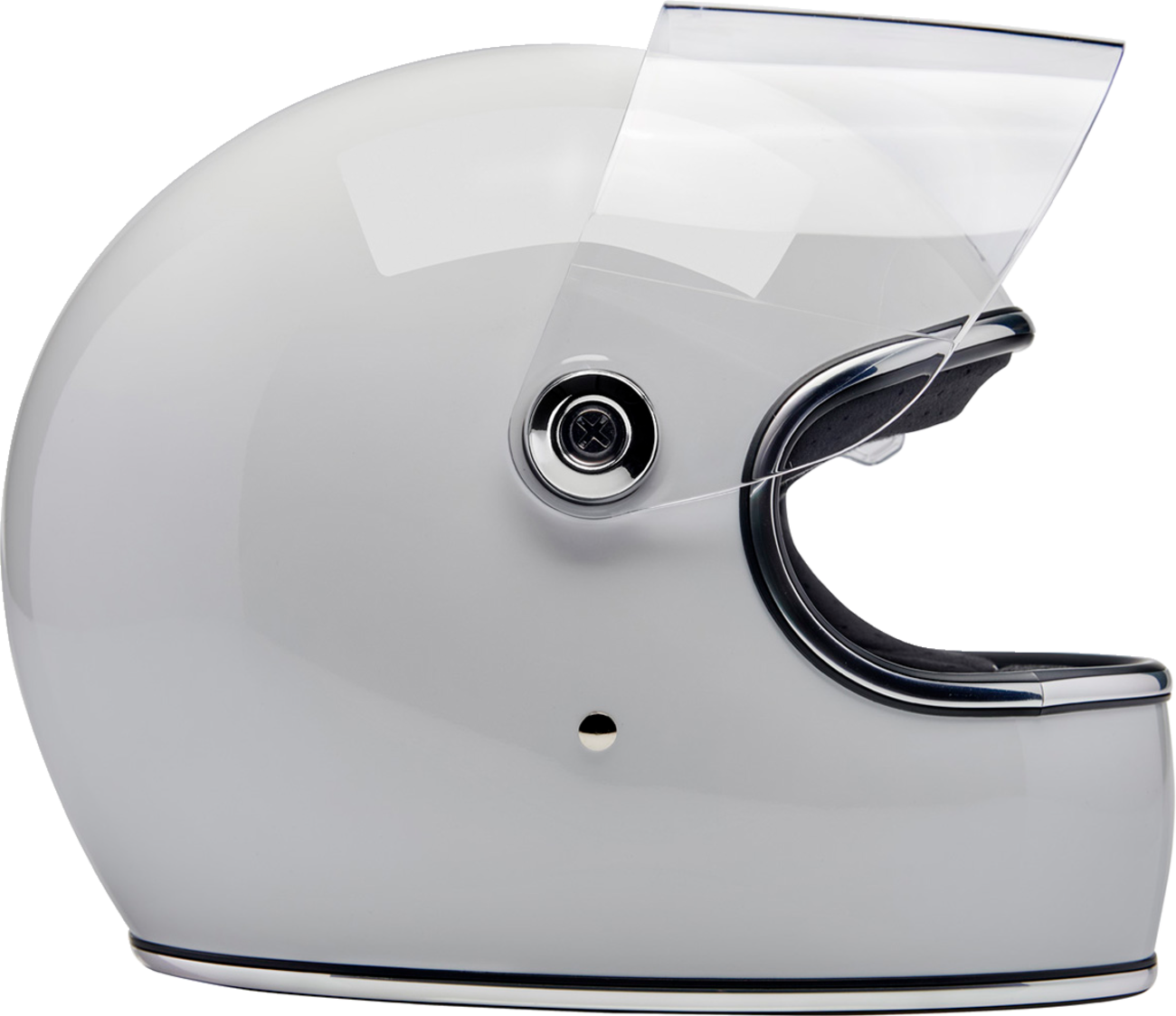 BILTWELL Gringo S Helmet - Gloss White - Large 1003-102-504