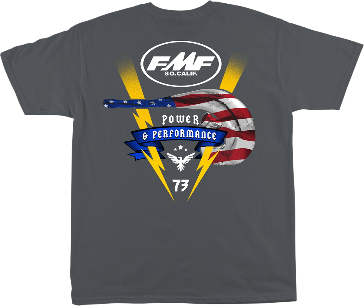 FMF Triumphant T-Shirt - Charcoal - Medium SP21118915CHMD 3030-20531