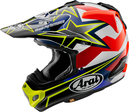 ARAI VX-Pro4 Helmet - Stars & Stripes - Yellow - Small 0110-8202