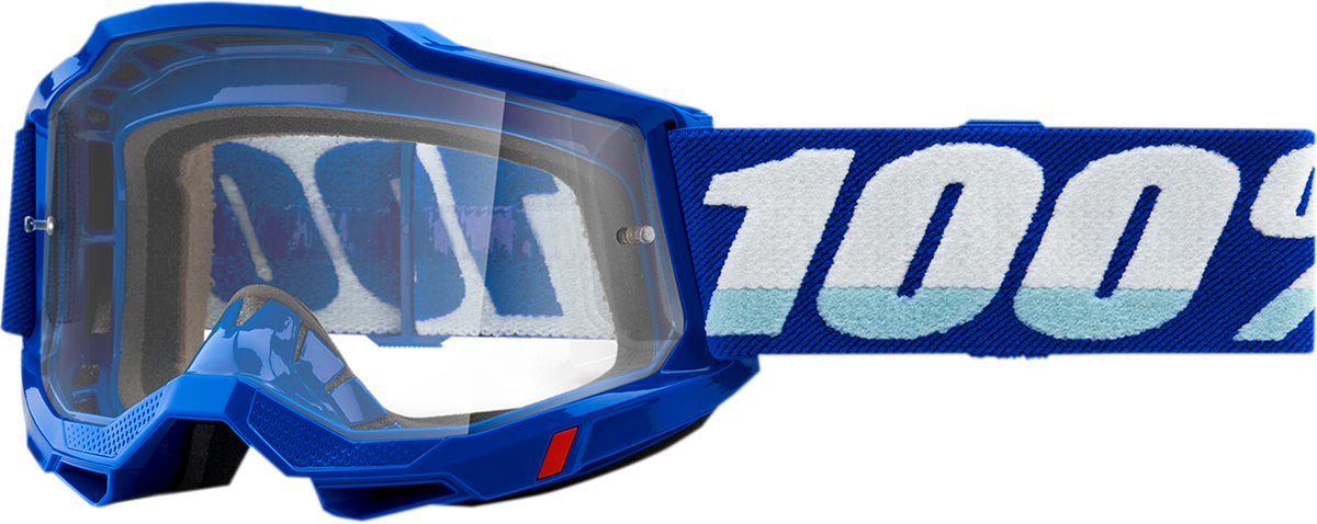 100% Accuri 2 OTG Goggles - Blue - Clear 50018-00002