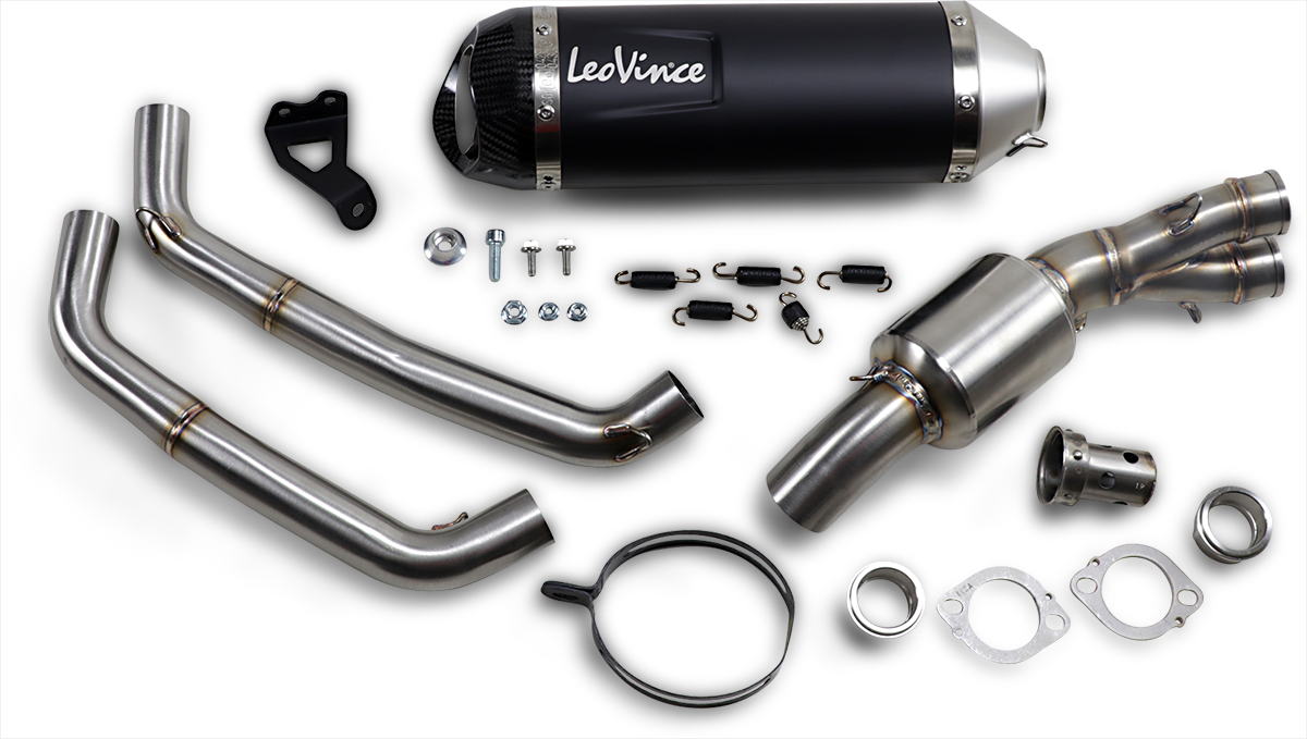 LEOVINCE LV One Evo Black Edition Exhaust MT-07/XSR 700/FZ-07  14251EB