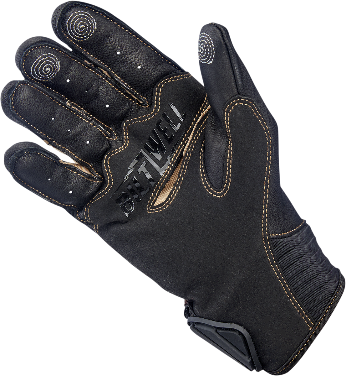 BILTWELL Bridgeport Gloves - Chocolate - Small 1509-0201-302