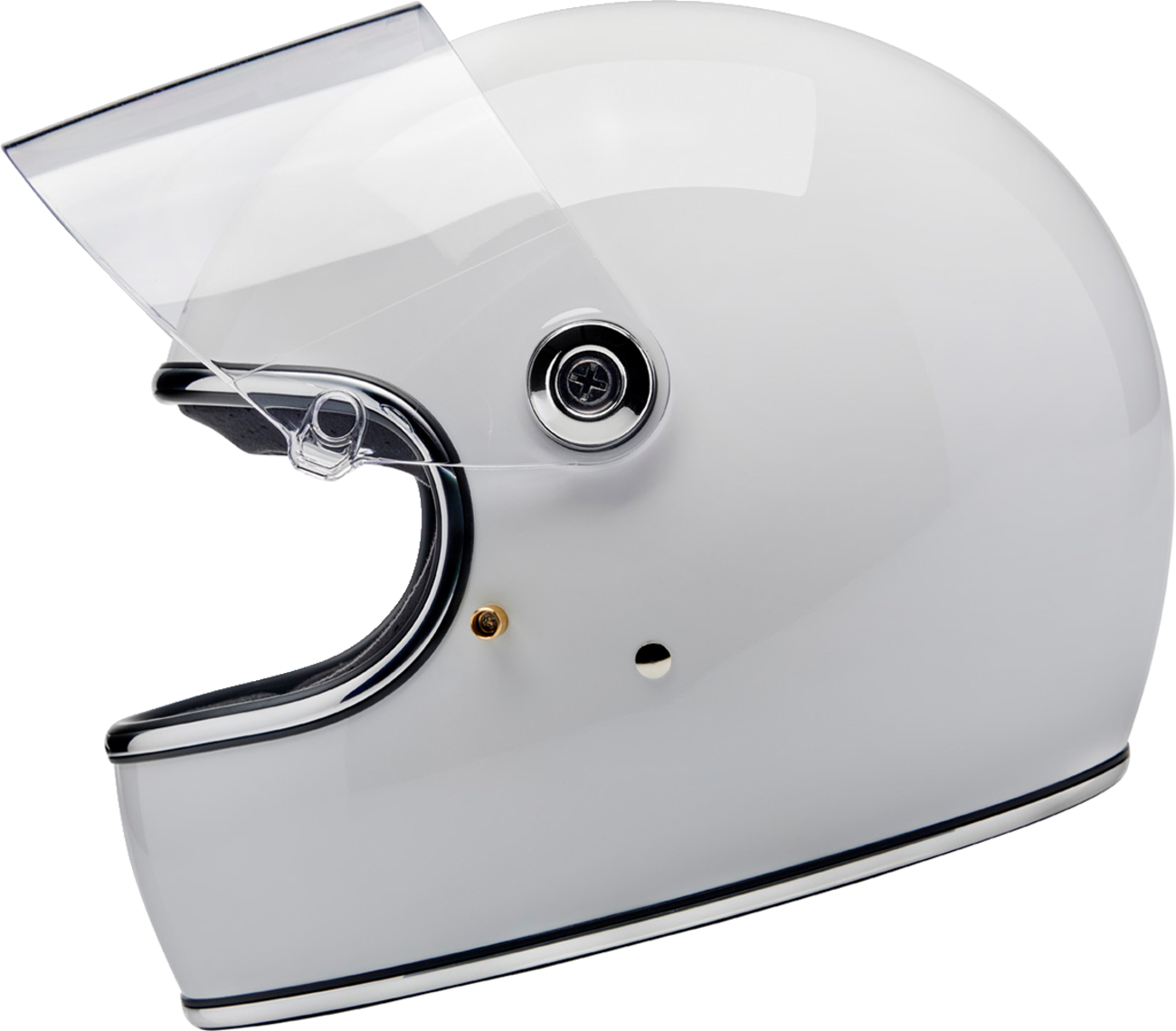 BILTWELL Gringo S Helmet - Gloss White - Medium 1003-102-503