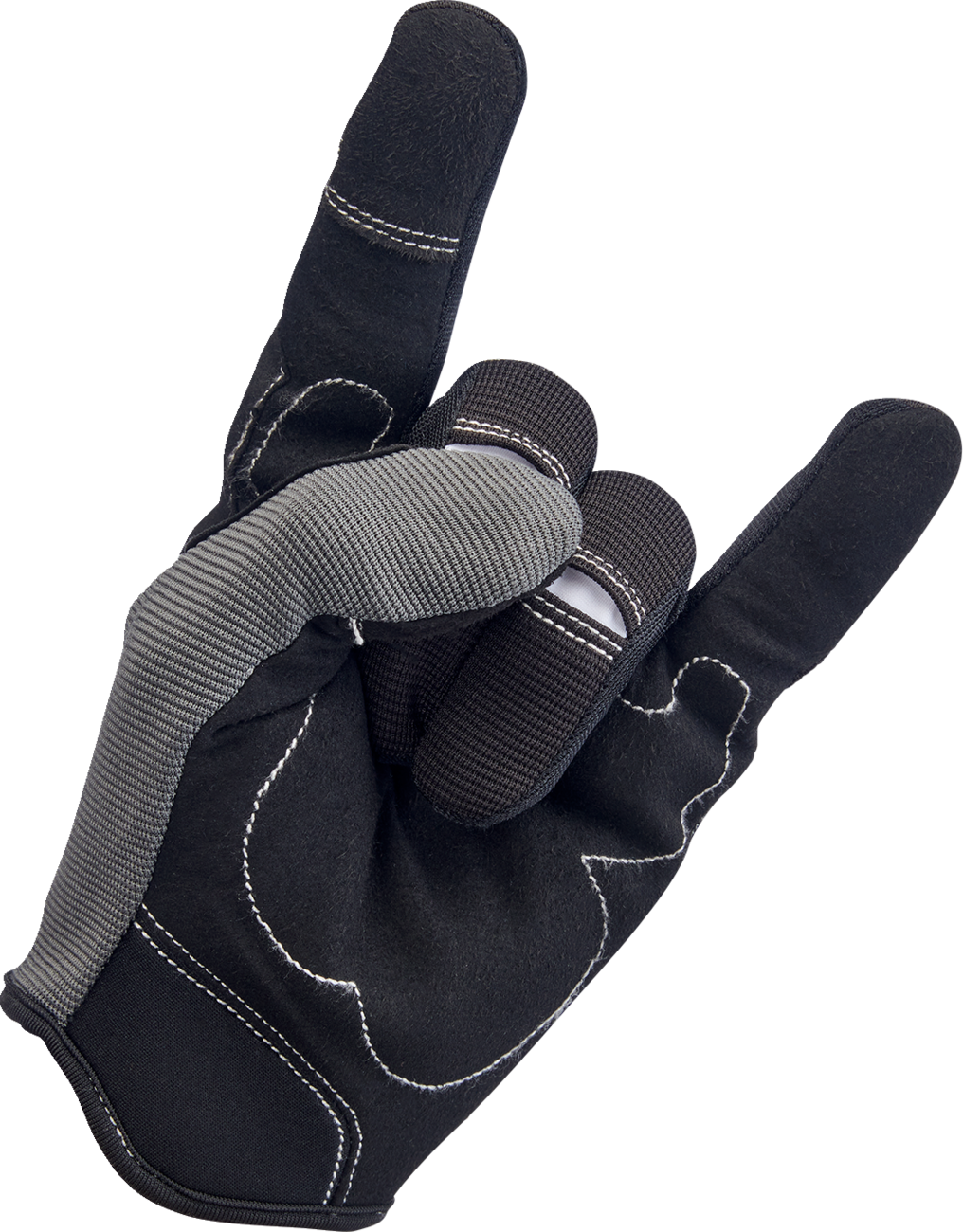 BILTWELL Moto Gloves - Gray/Black - XL 1501-1101-005