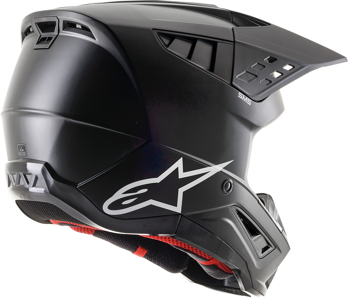ALPINESTARS SM5 Helmet - Solid - Matte Black - 2XL 8303121-110-2X