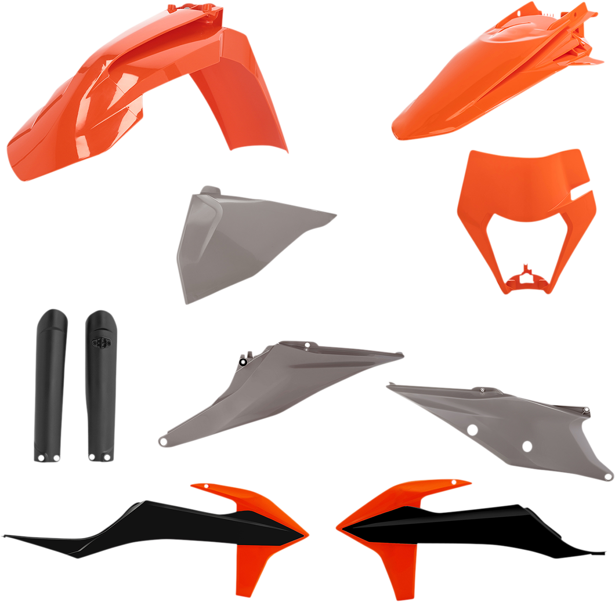 ACERBIS Full Replacement Body Kit - OEM Orange/Black/Gray 2791547118