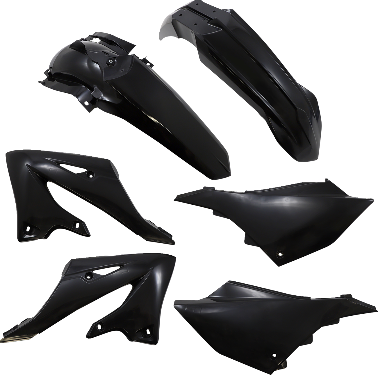 ACERBIS Standard Replacement Body Kit Black YZ 125/250 2022- 2023 2936160001
