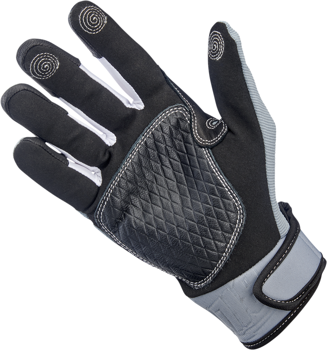 BILTWELL Baja Gloves - Gray - Medium 1508-1101-303