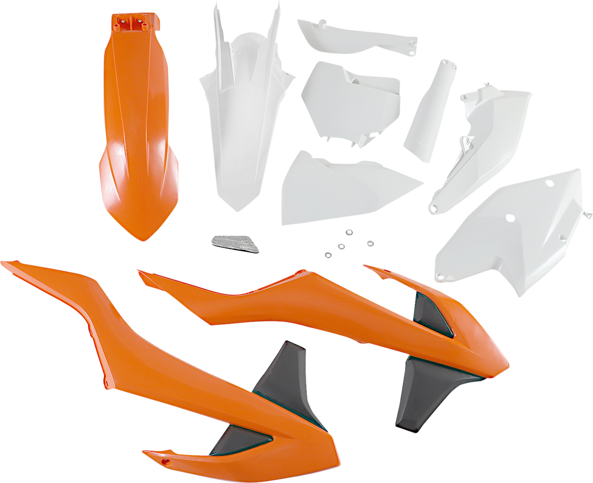 ACERBIS Full Replacement Body Kit - OEM Orange/White/Black 2421065135