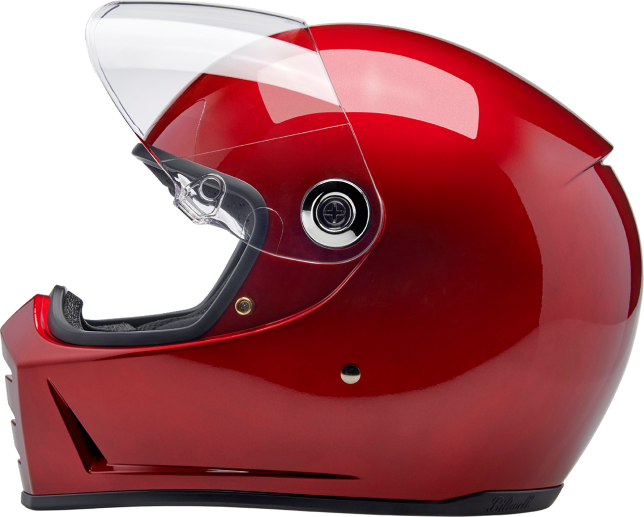 BILTWELL Lane Splitter Helmet - Metallic Cherry Red - Large 1004-351-504