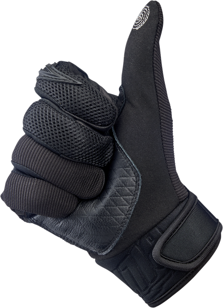 BILTWELL Baja Gloves - Black Out - 2XL 1508-0101-306