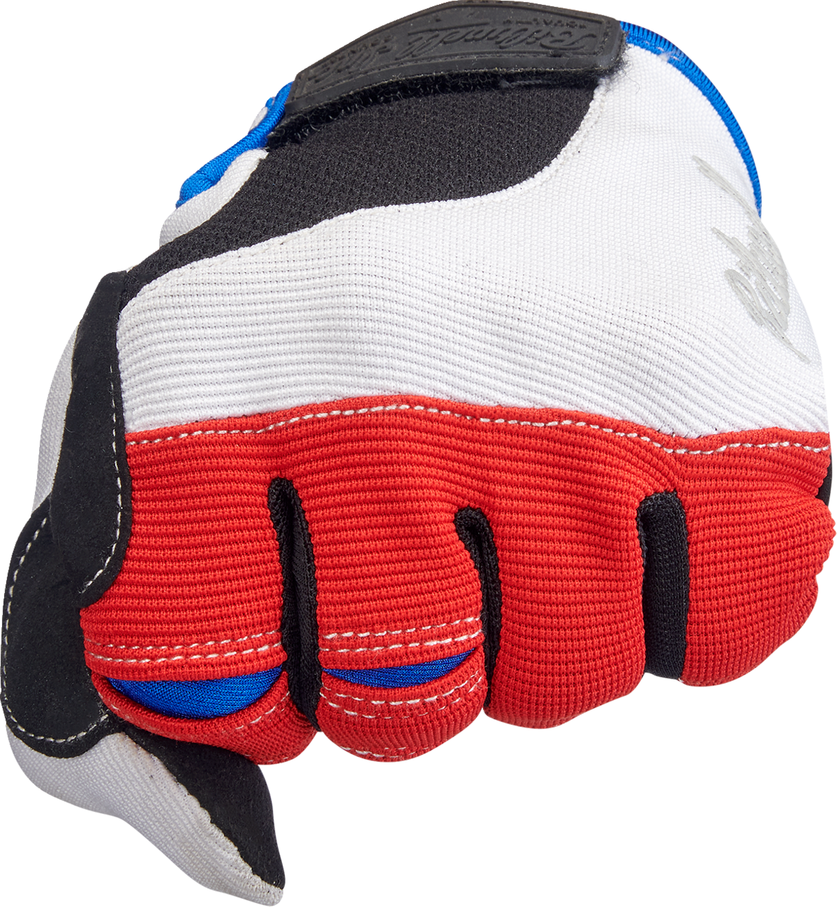 BILTWELL Moto Gloves - Red/White/Blue - Large 1501-1208-004