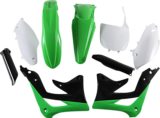 ACERBIS Full Replacement Body Kit - OEM '12 Green/Black/White 2250453593