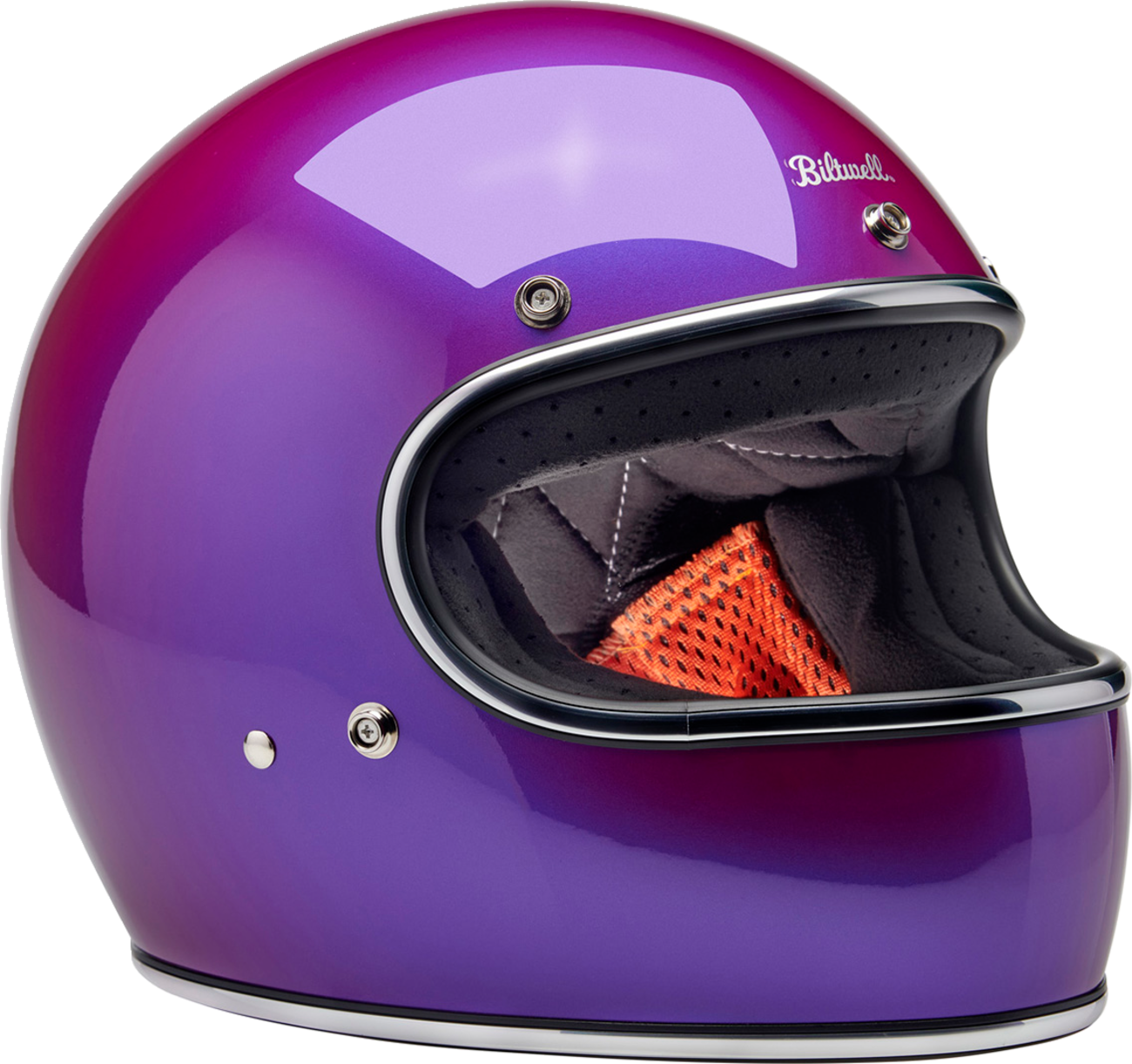BILTWELL Gringo Helmet - Metallic Grape - XL 1002-339-505