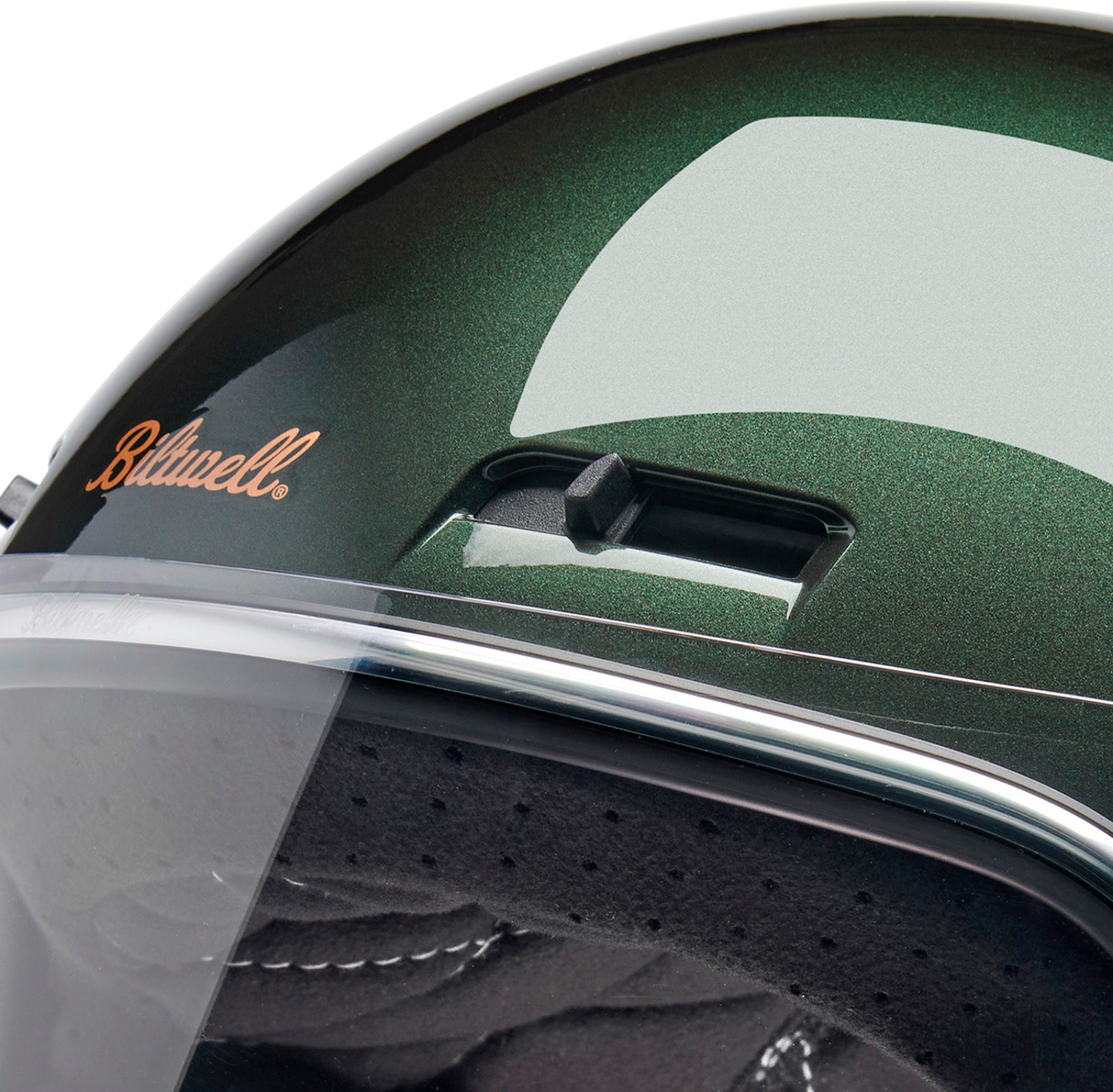 BILTWELL Gringo SV Helmet - Metallic Sierra Green - 2XL 1006-324-506
