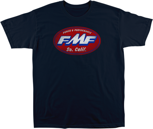 FMF Greased T-Shirt - Navy - Large SP21118904NVLG 3030-20492