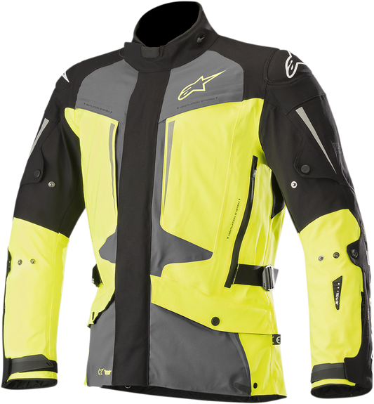 ALPINESTARS Yaguara Drystar® Jacket - Black/Gray/Yellow - XL 3203218-1015-XL
