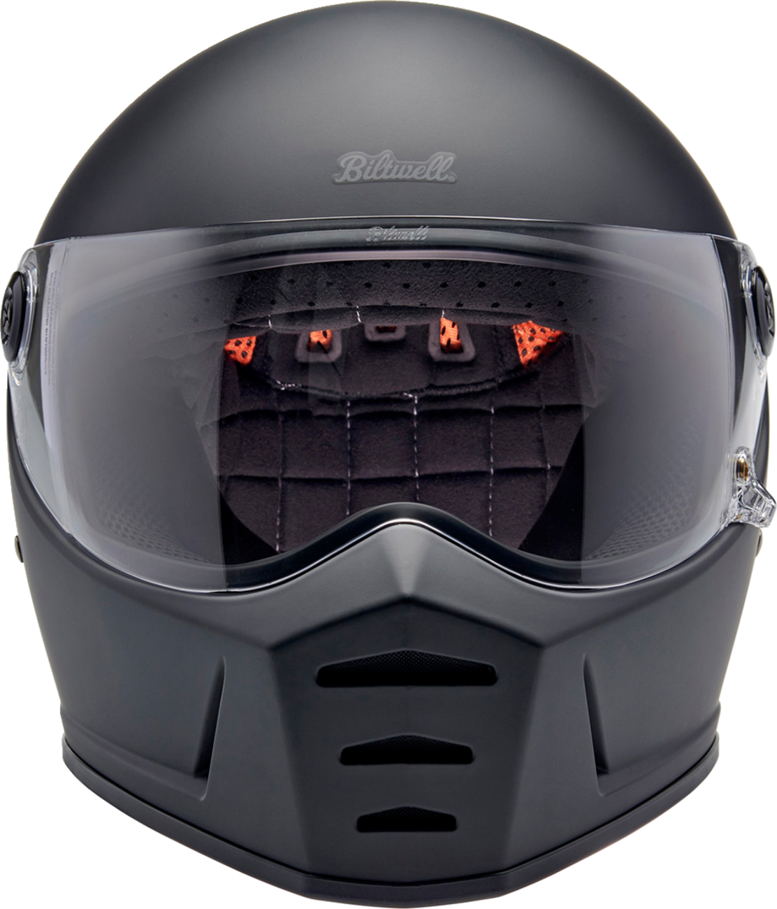 BILTWELL Lane Splitter Helmet - Flat Black - Small 1004-201-502
