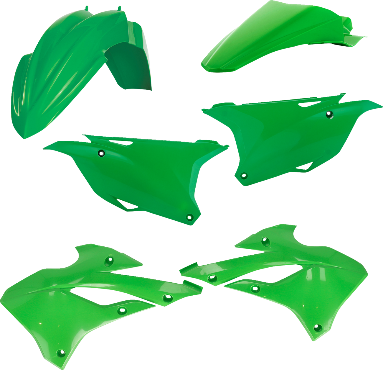 ACERBIS Standard Replacement Body Kit - Green KX 85 2022-2023 2936140006