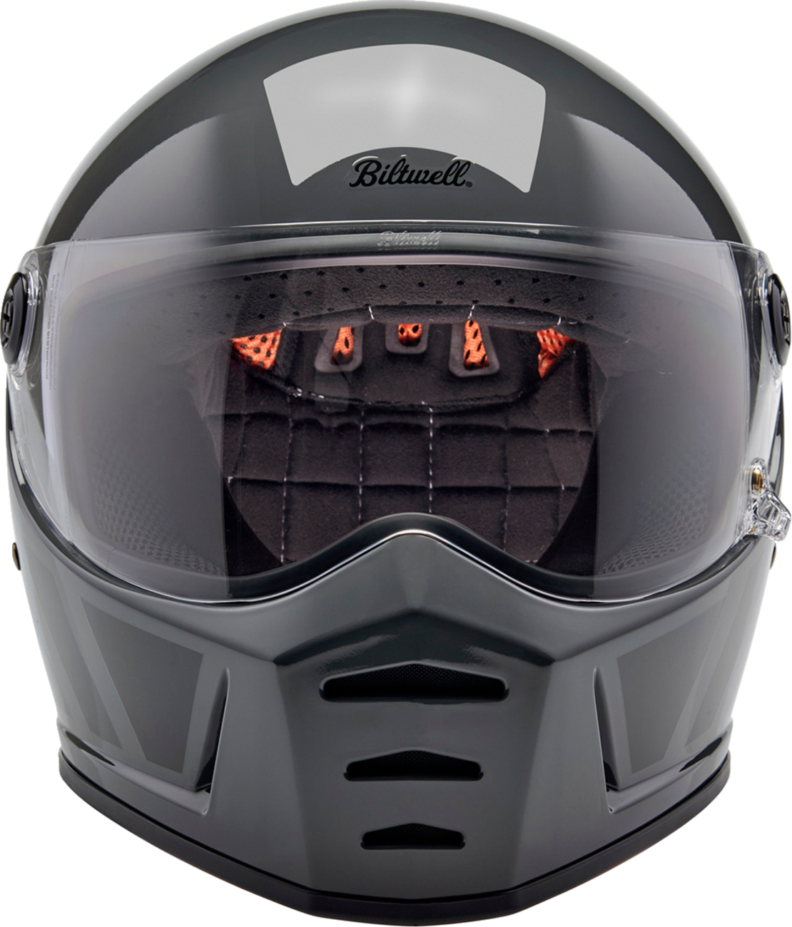 BILTWELL Lane Splitter Helmet - Storm Gray Inertia - Large 1004-569-504