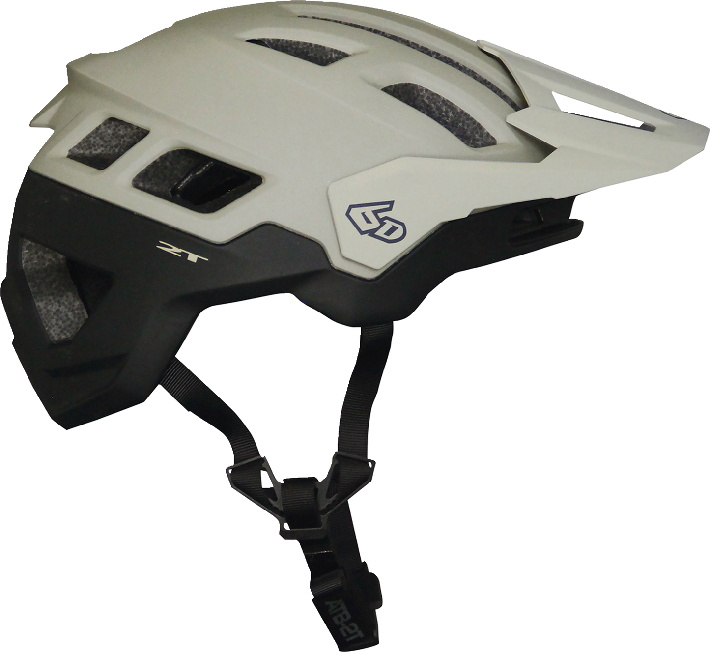6D ATB-2T Helmet - Ascent - Sand/Black Matte - XL/2XL 23-0038