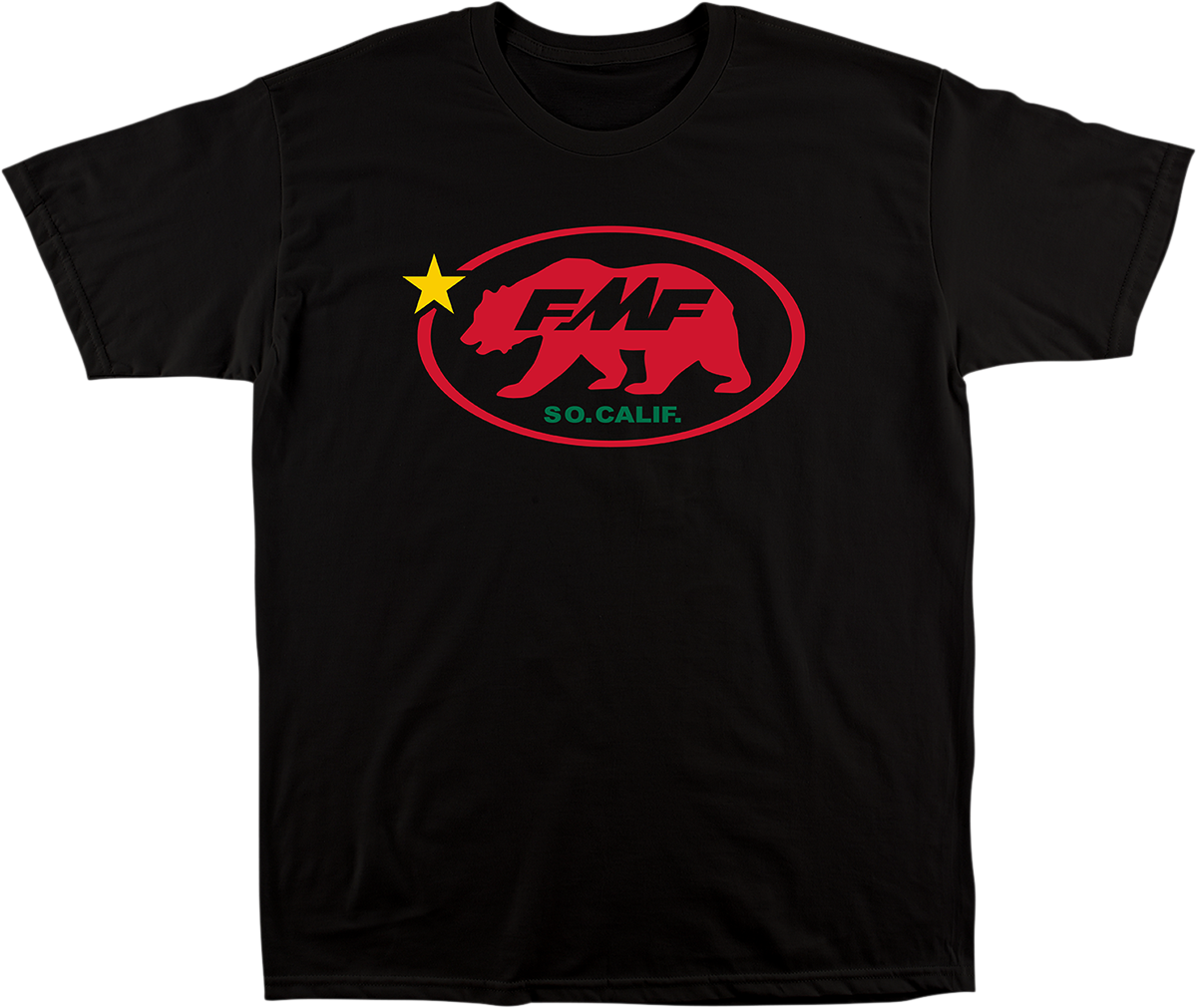 FMF Republic of Exhaust T-Shirt - Black - Large SU21118907BKLG 3030-20718