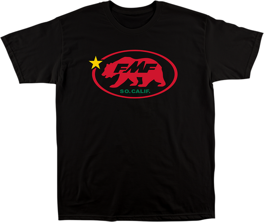 FMF Republic of Exhaust T-Shirt - Black - Large SU21118907BKLG 3030-20718