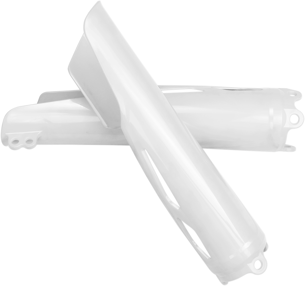 UFO Fork Slider Protectors - White HO04695041