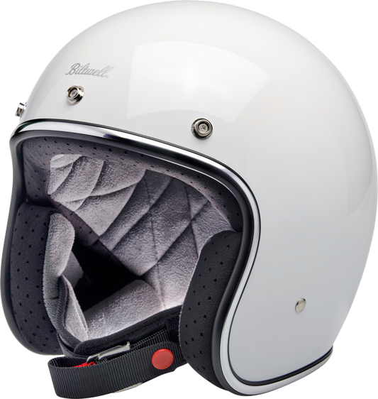 BILTWELL Bonanza Helmet - Gloss White - Large 1001-164-204