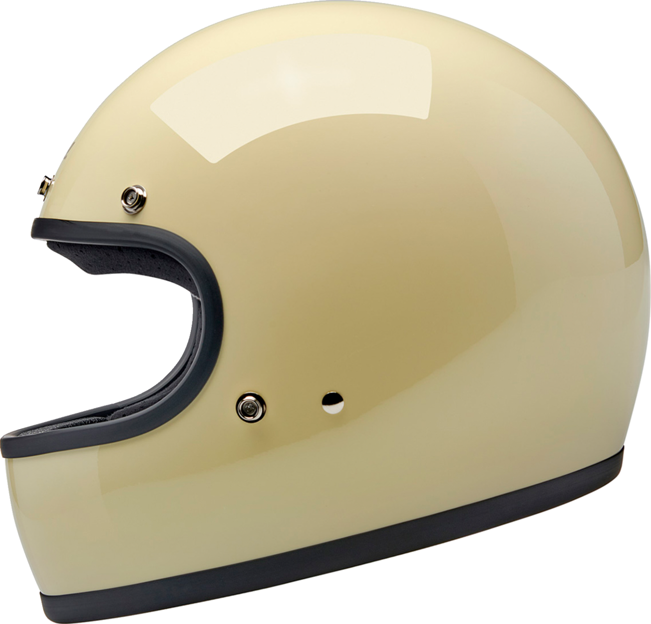BILTWELL Gringo Helmet - Gloss White - Small 1002-102-502