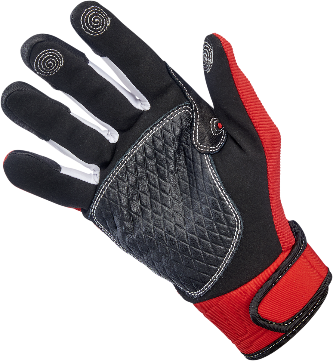 BILTWELL Baja Gloves - Red - Medium 1508-0801-303