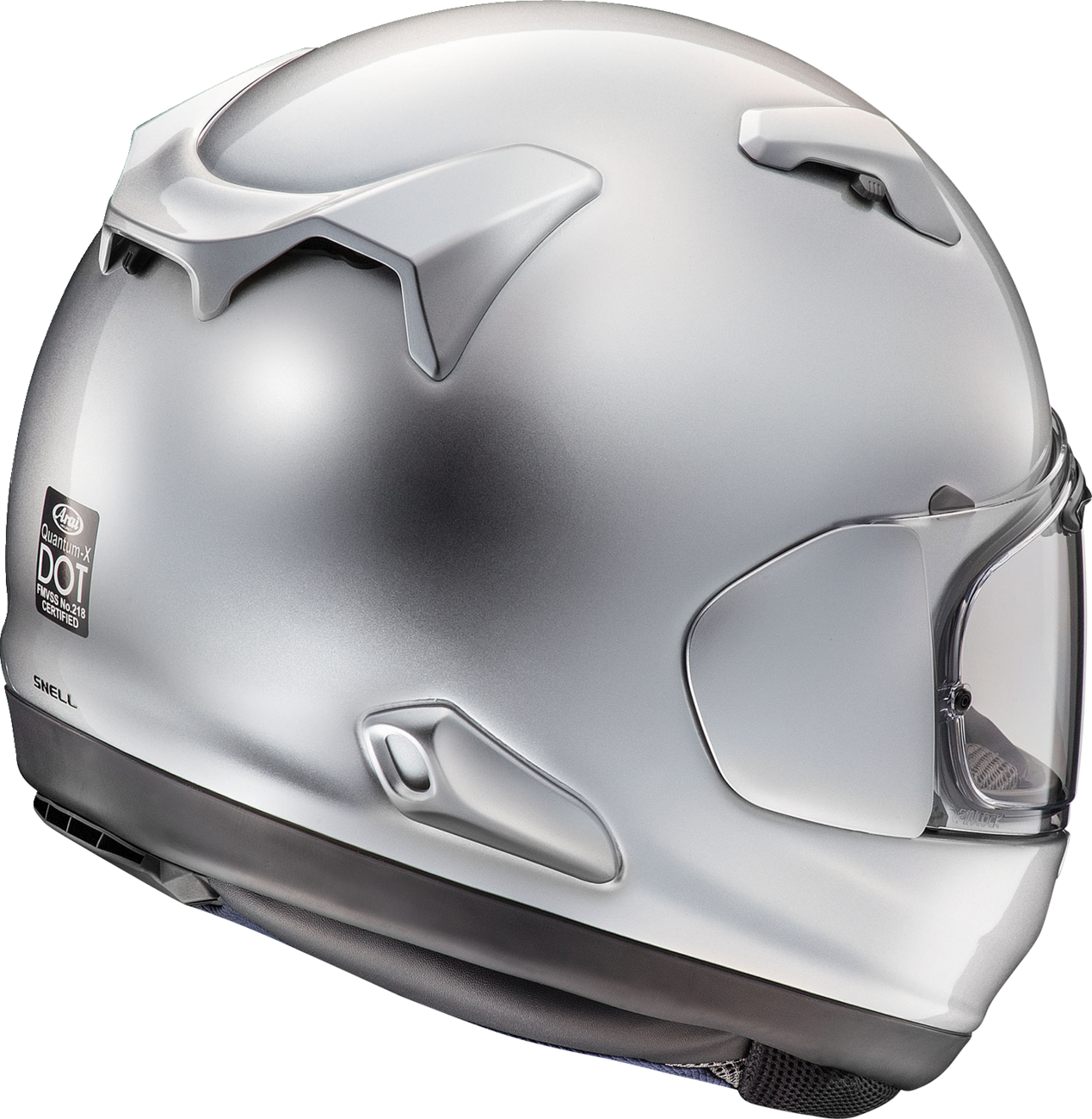 ARAI Quantum-X Helmet - Aluminum Silver - Large 0101-15715