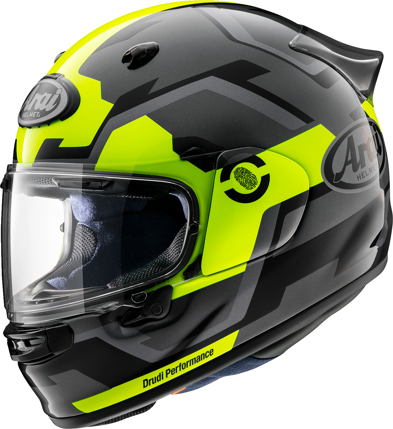 ARAI Contour-X Helmet - Face - Fluorescent Yellow - Large 0101-16064