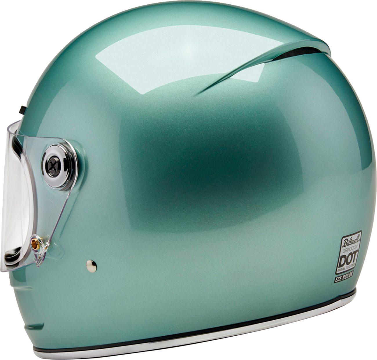 BILTWELL Gringo SV Helmet - Metallic Seafoam - 2XL 1006-313-506