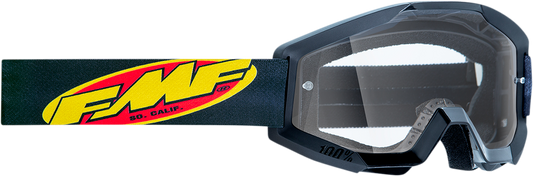 FMF Youth PowerCore Goggles - Core - Black - Clear F-50054-00002 2601-3017