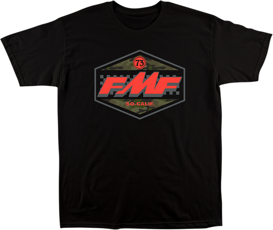 FMF Holeshot T-Shirt - Black - Medium SP21118906BKMD 3030-20496