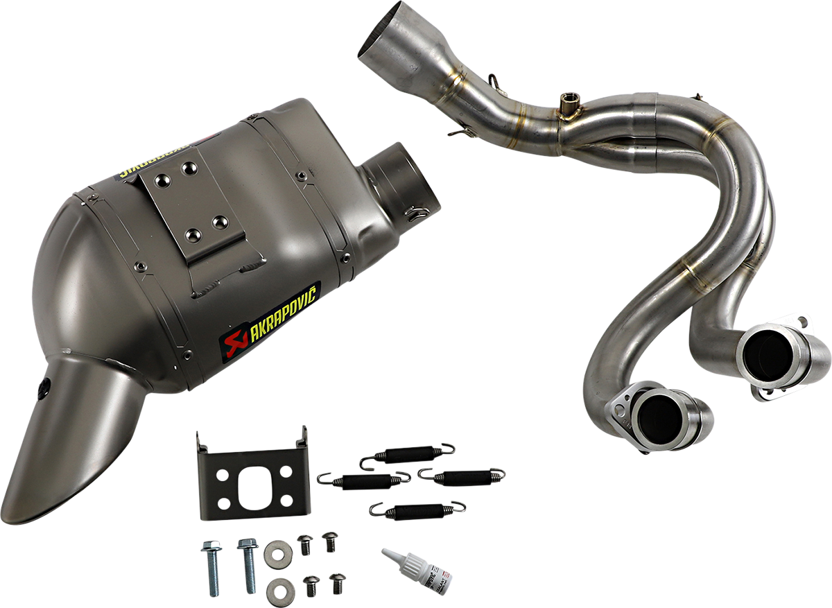 AKRAPOVIC Racing Line Exhaust System Z 650 /EX650 Ninja 650 2017-2024 S-K6R13-AFCRT 1810-2771