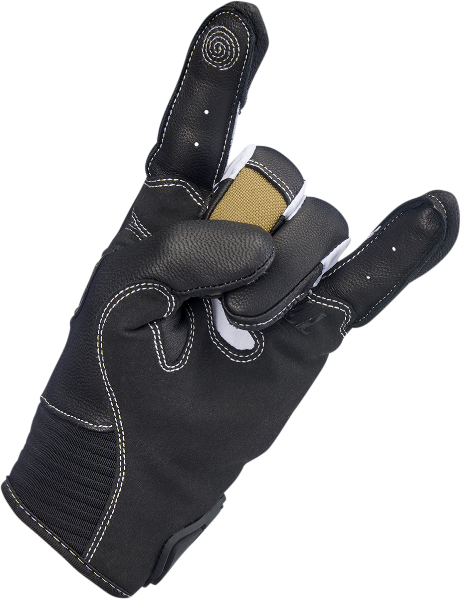 BILTWELL Bridgeport Gloves - Tan - XS 1509-0901-301