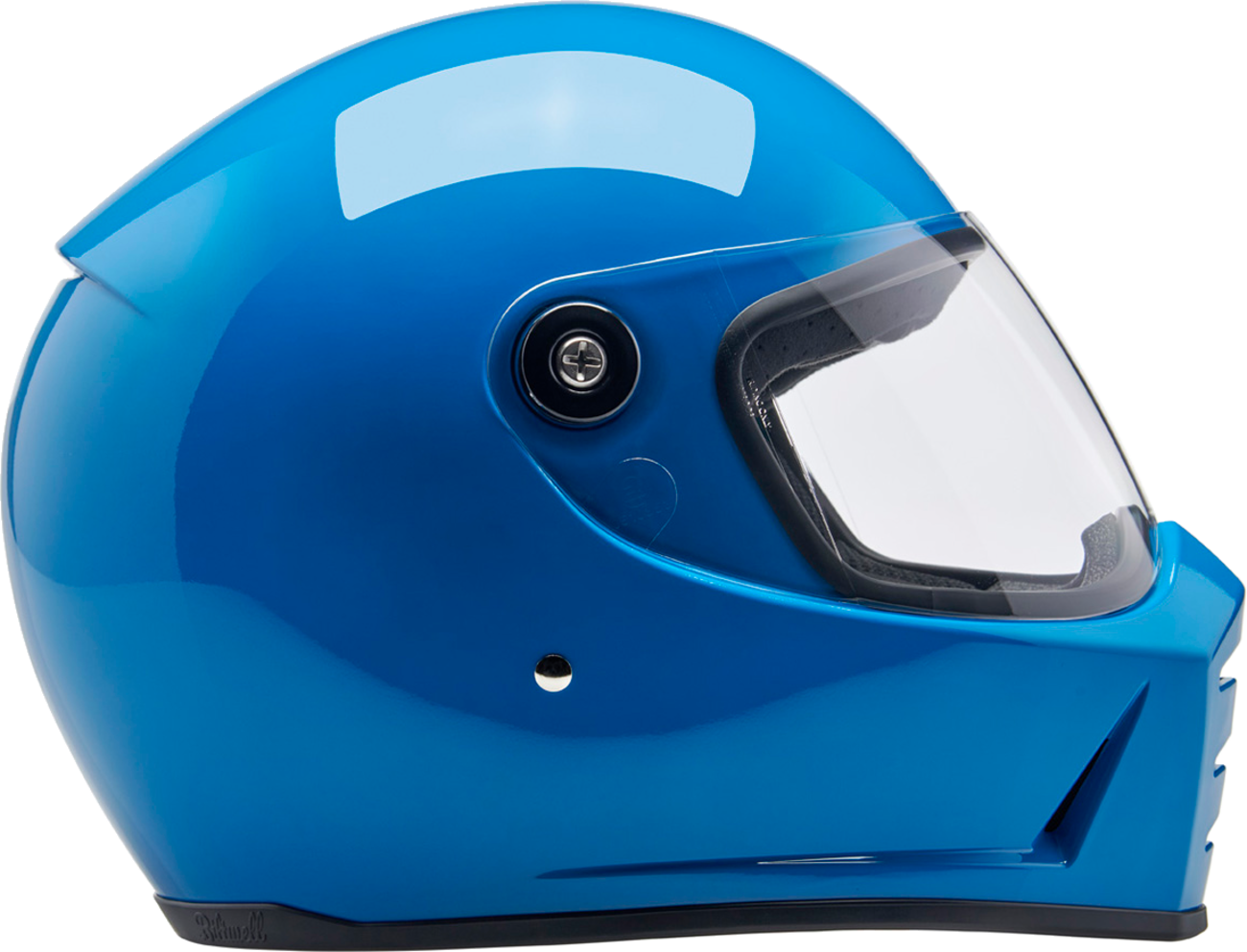BILTWELL Lane Splitter Helmet - Gloss Tahoe Blue - XS 1004-129-501
