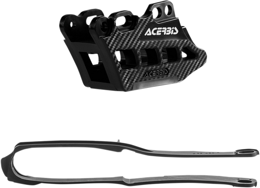 ACERBIS Chain Guide and Slider Kit - Honda CRF250R/CRF450R/RX - Black 2666240001