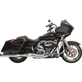 BASSANI XHAUST 2-into-1 High Performance Exhaust System - 49-State - Chrome   1F58RE 1800-2643