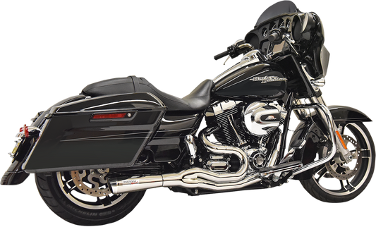BASSANI XHAUST Road Rage II 2-Into-1 Mid-Length Exhaust System - Chrome 1F62C