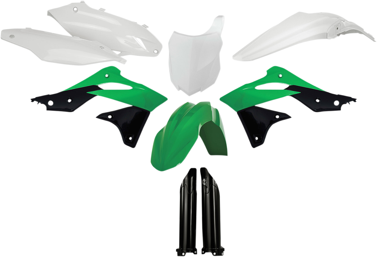 ACERBIS Full Replacement Body Kit - OEM '14 Green/Black/White 2314184584