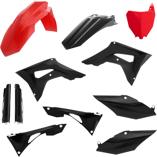ACERBIS Full Replacement Body Kit - Red/Black 2736251018