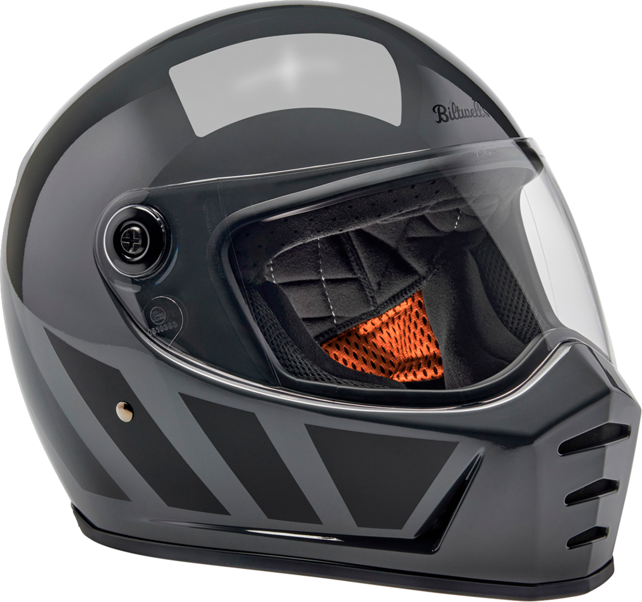 BILTWELL Lane Splitter Helmet - Storm Gray Inertia - 2XL 1004-569-506