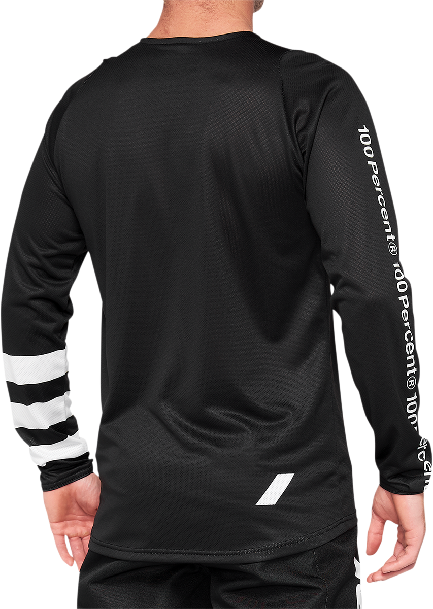 100% R-Core Long-Sleeve Jersey - Black - 2XL 41104-001-14