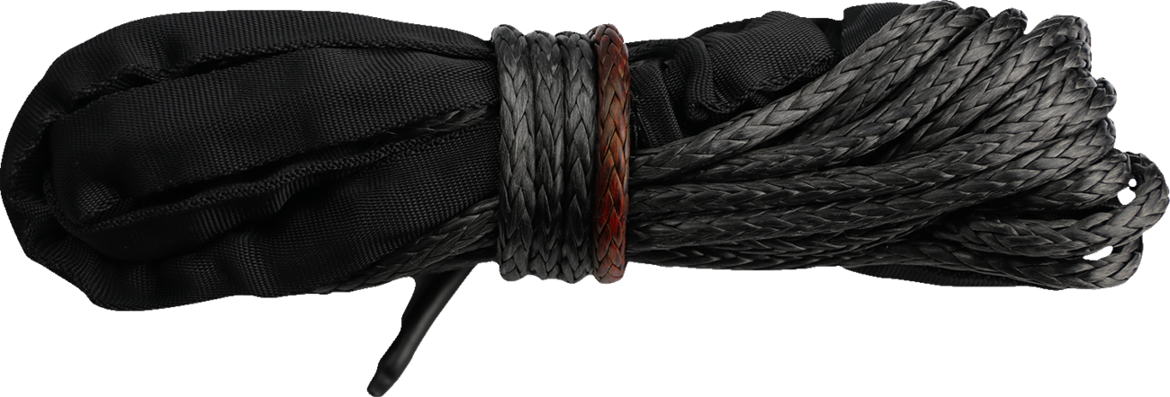KFI PRODUCTS Winch Rope - Synthetic - Smoke - 15/64" x 38' SYN23-S38