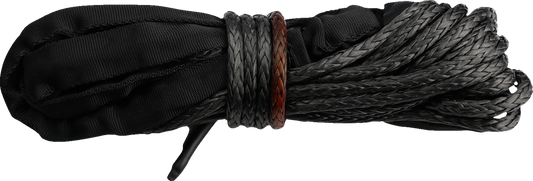 KFI PRODUCTS Winch Rope - Synthetic - Smoke - 15/64" x 38' SYN23-S38