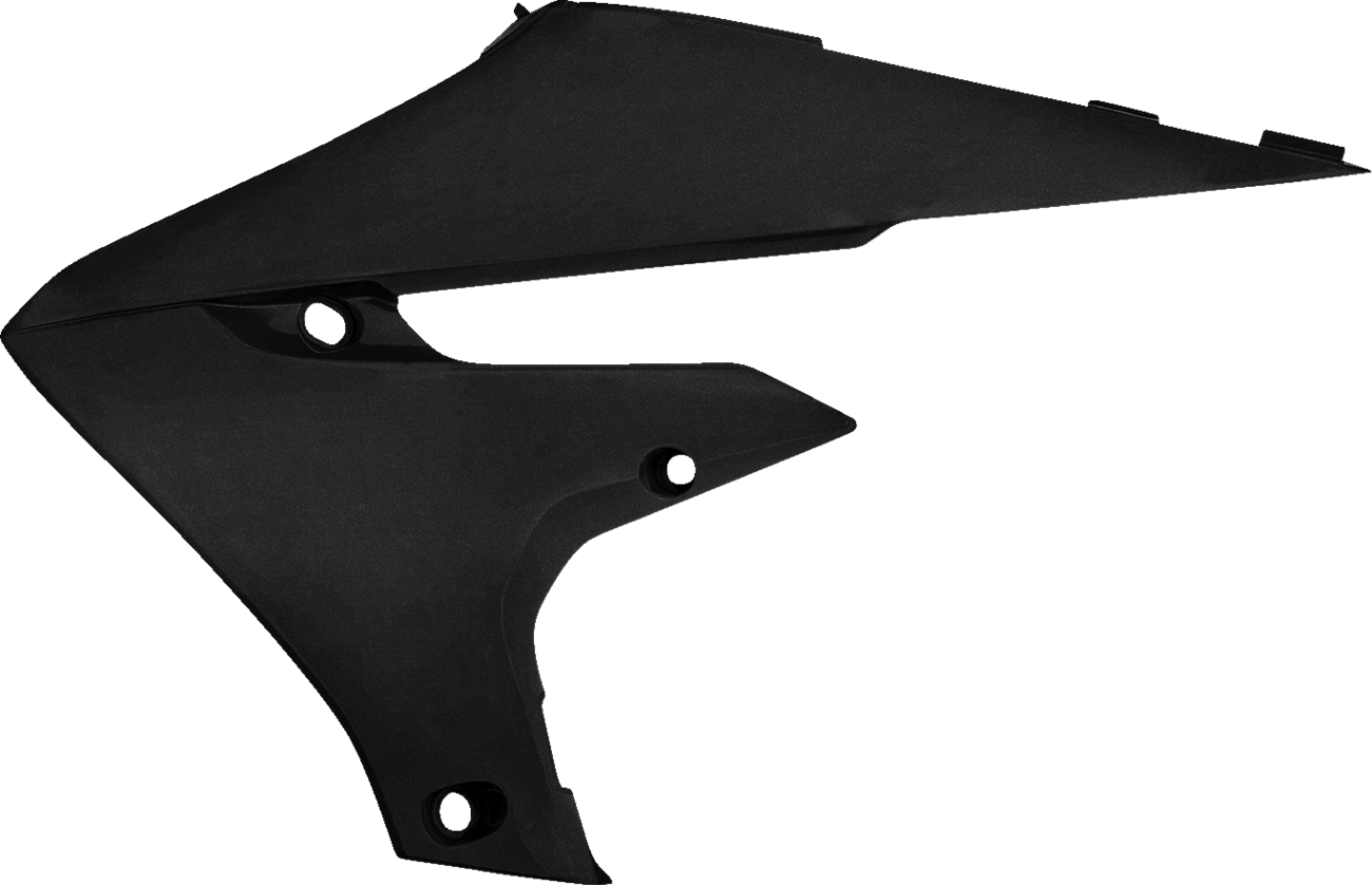 ACERBIS Radiator Shrouds - Black/Metallic 2685877440