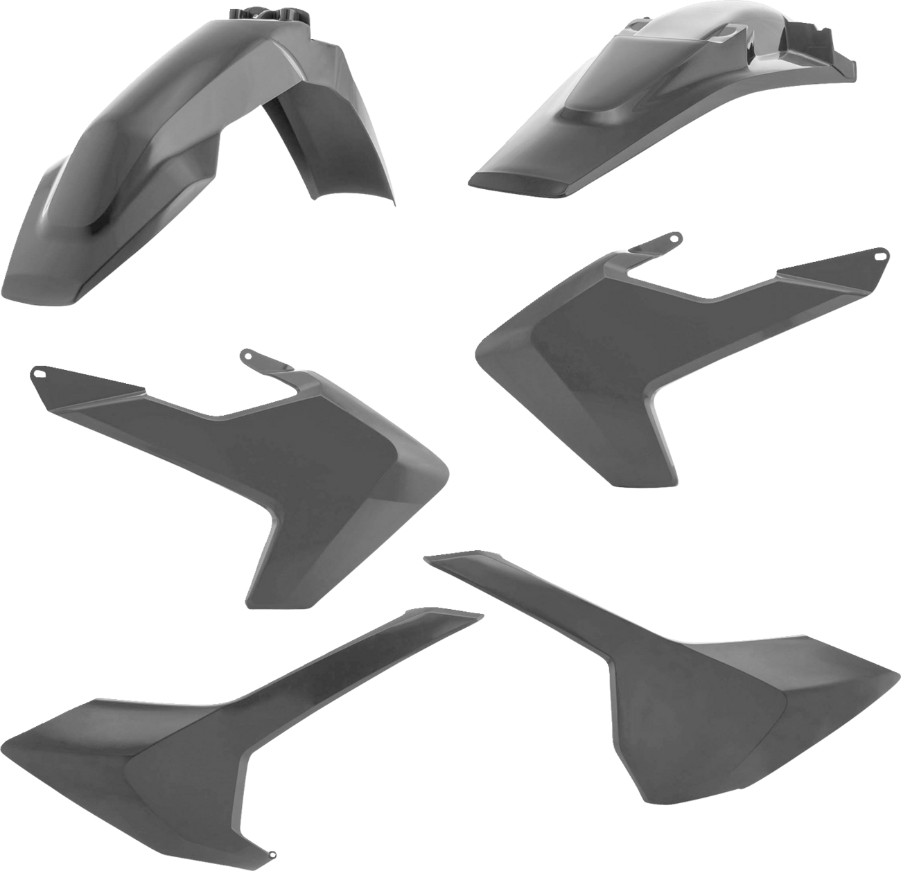 ACERBIS Replacement Body Kit - Standard - Gray Husqvarna 2634020011